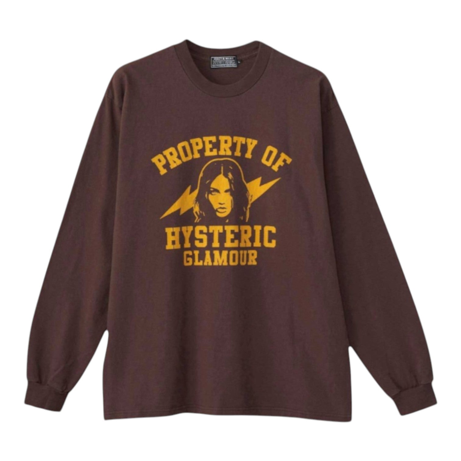 HYSTERIC GLAMOUR]PROPERTY OF HYSTERIC Tシャツ/BROWN(02253CL09) – R&Co.