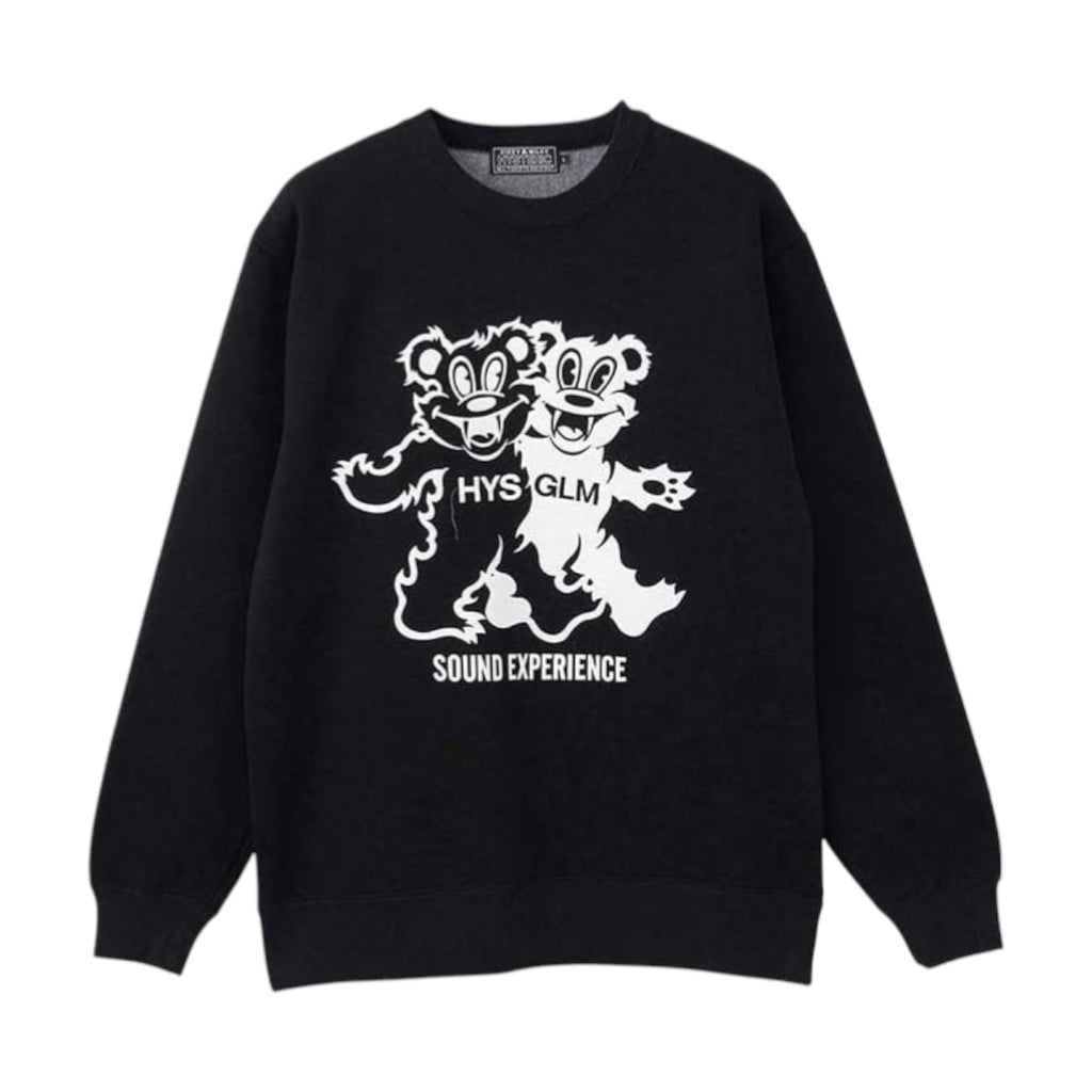 HYSTERIC GLAMOUR]FIRE BEAR PARTY スウェット/BLACK(02253CS09) – R&Co