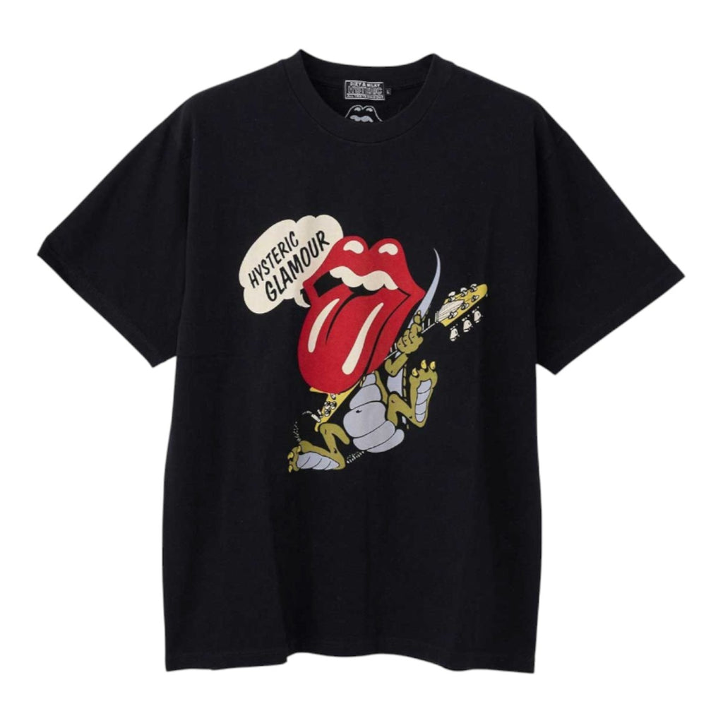 HYSTERIC GLAMOUR ROCK WITH YOU Tシャツ L 黒 00s ビンテージ HG 