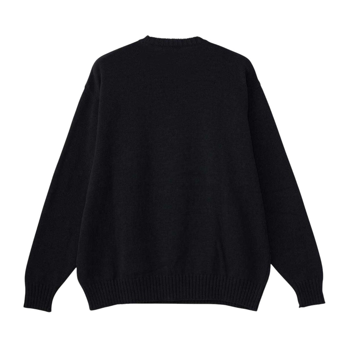 HYSTERIC GLAMOUR]HYSTERIC TEDDY FLYING Vジャカード セーター/BLACK
