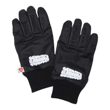 [HYSTERIC GLAMOUR]FLAME LOGO グローブ/BLACK(02253QG02)