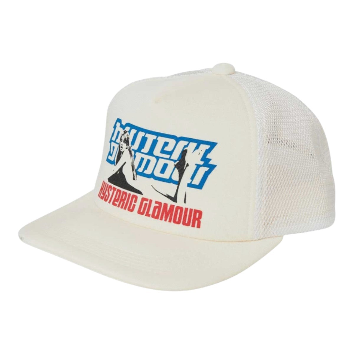 HYSTERIC GLAMOUR]HYSTERIC BOX メッシュキャップ/WHITE(02261QH04