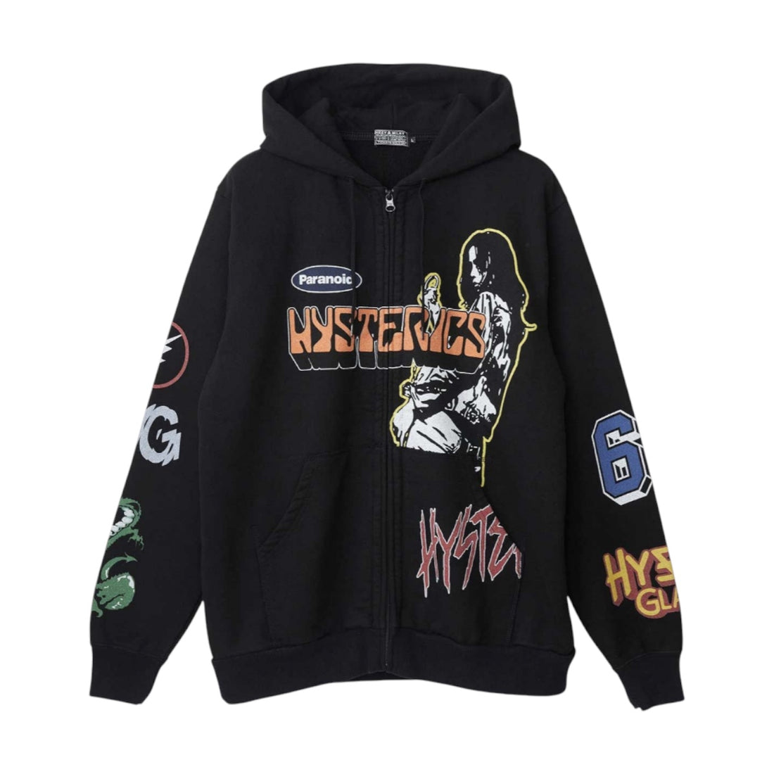 [HYSTERIC GLAMOUR]BORN TO LOSE パーカー(02263CF02)