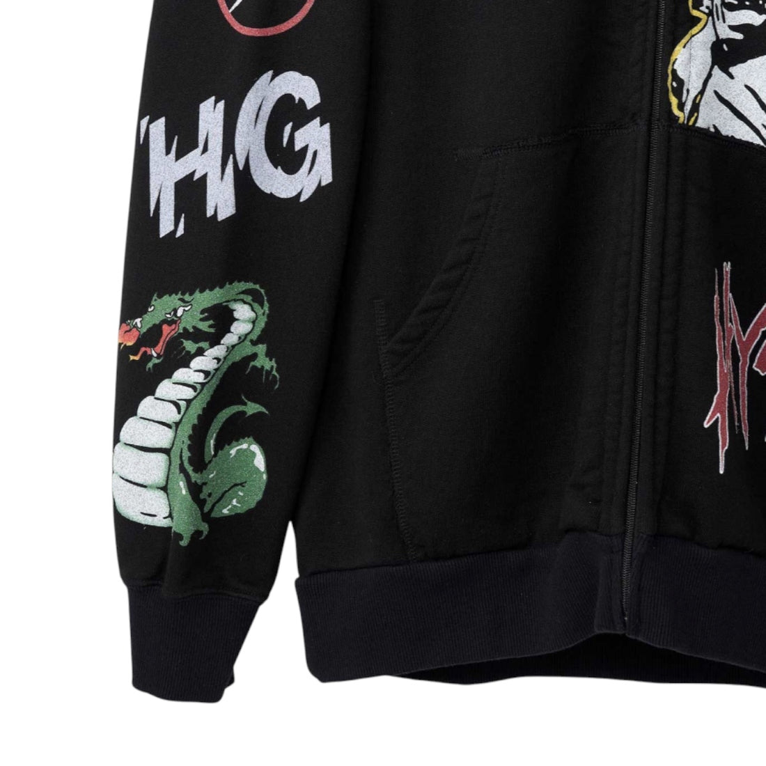 [HYSTERIC GLAMOUR]BORN TO LOSE パーカー(02263CF02)