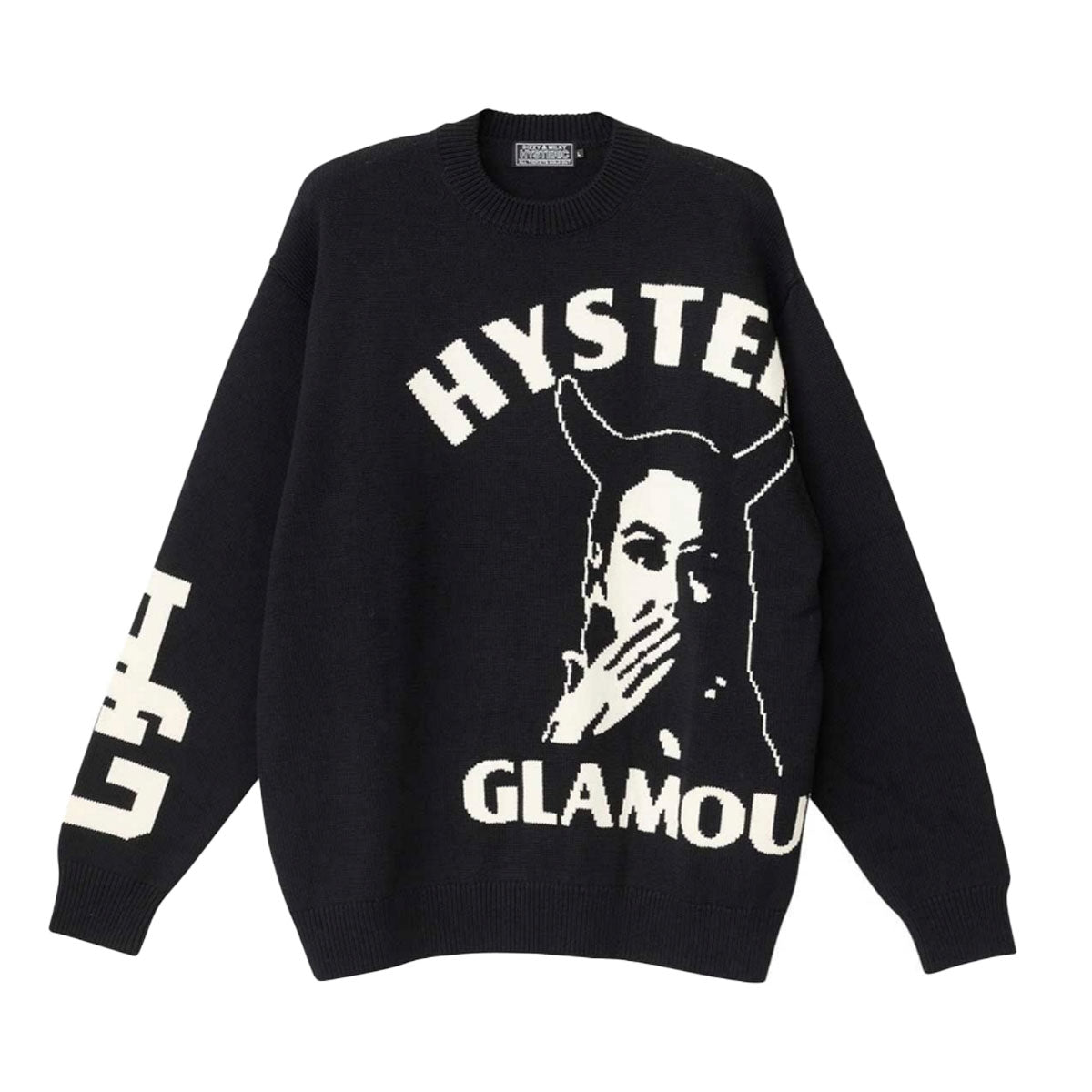 HYSTERIC GLAMOUR]SPEAK NO EVIL編込 セーター (02263NS02) – R&Co.