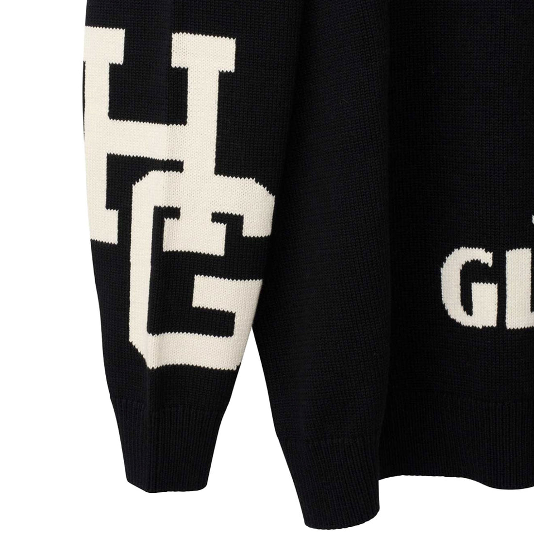 [HYSTERIC GLAMOUR]SPEAK NO EVIL編込 セーター (02263NS02)