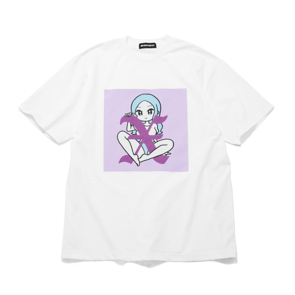 conix x GOD SELECTION XXX]T-SHIRT/WHITE(GX-A24-CXST-01) – R&Co