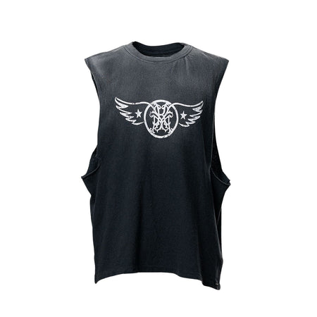 [KAMIYA] "AERO-KMY" Sleeveless T-shirt (G16TS078)