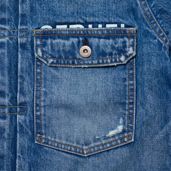 SEQUEL]DAMEGE DENIM JACKET/INDIGO(SQ-25SS-JK-04) – R&Co.