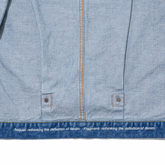 SEQUEL]DAMEGE DENIM JACKET/INDIGO(SQ-25SS-JK-04) – R&Co.