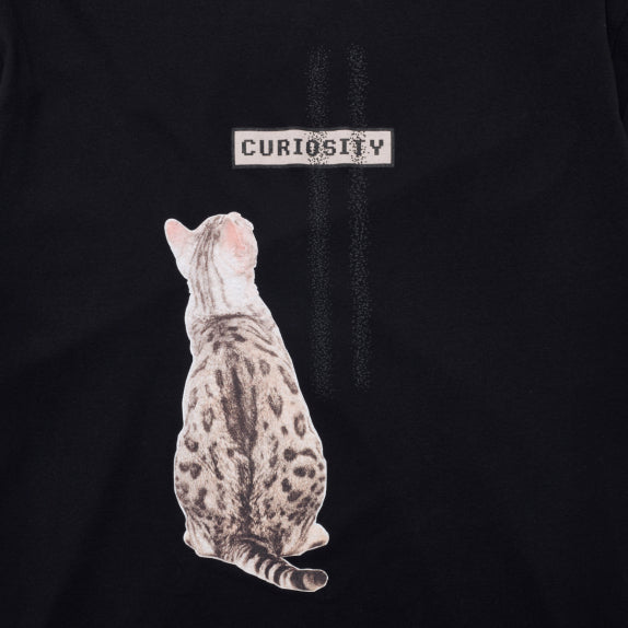 [SEQUEL]T-SHIRT/BLACK/BEIGE(SQ-24SS-ST-05)