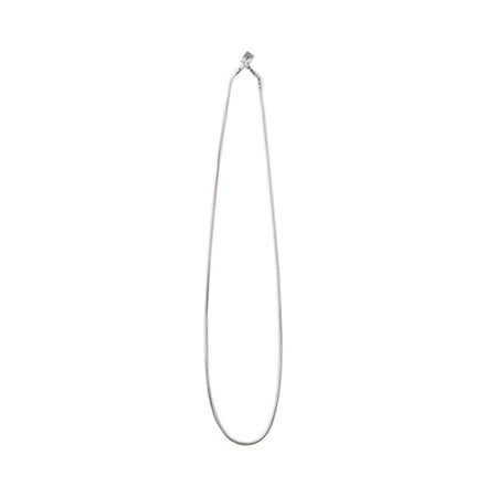 [JOHNLAWRENCESULLIVAN]Silver snake chain necklace/SILVER(JLS-06-26)