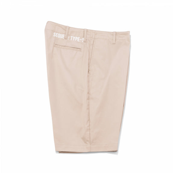 SEQUEL]CHINO SHORTS(TYPE-S)/BEIGE(SQ-24SS-SP-03) – R&Co