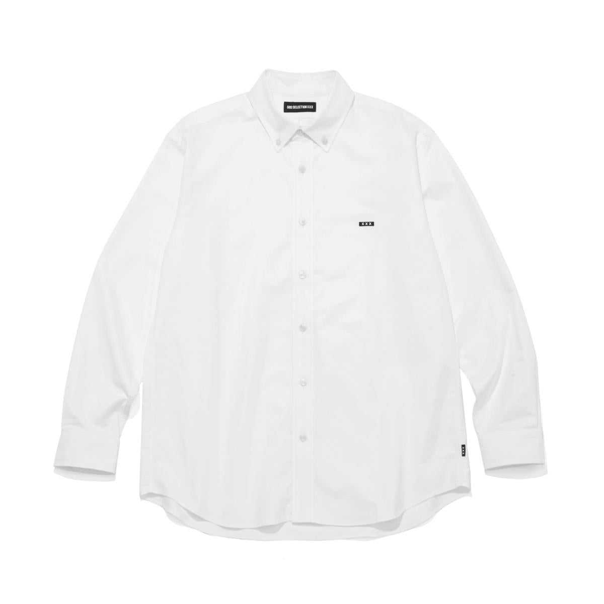 GOD SELECTION XXX]B.D SHIRT/WHITE(GX-S25-SH-01) – R&Co.