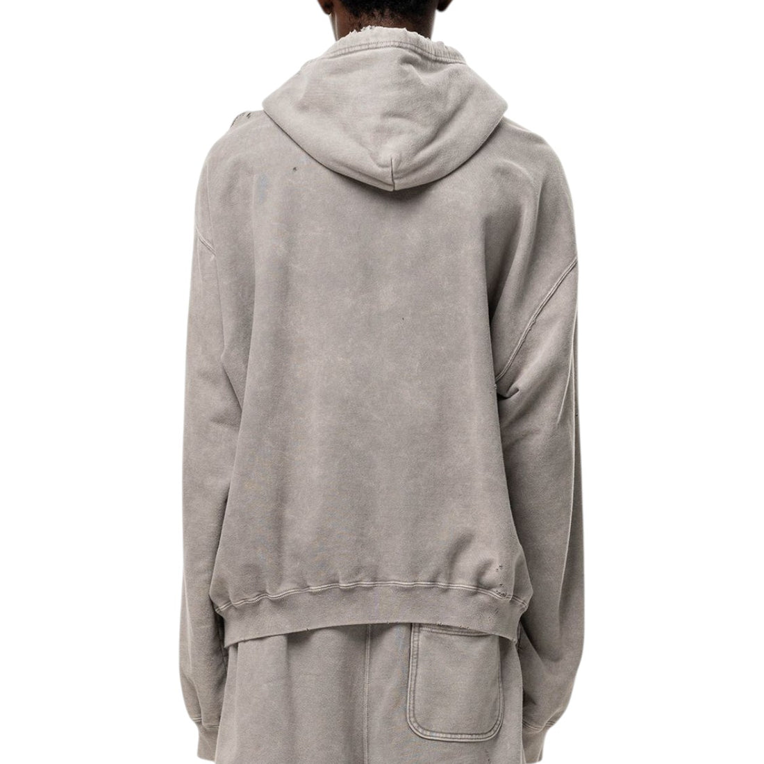 [MAISON MIHARA YASUHIRO]BLEACHED SWEAT PARKA(A17PK541)