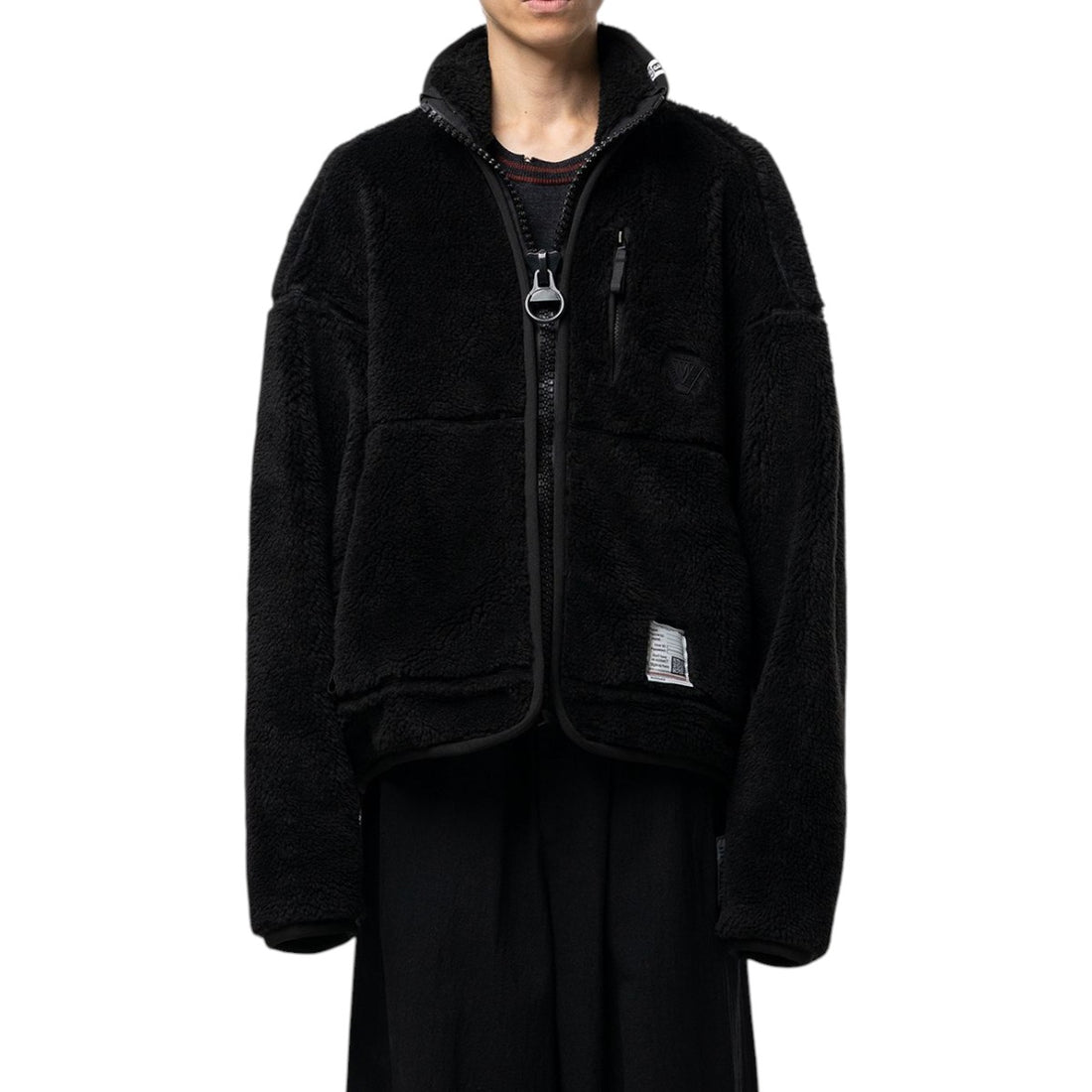 [MAISON MIHARA YASUHIRO]WIDE BACK BOA BLOUSON(J17BL751)