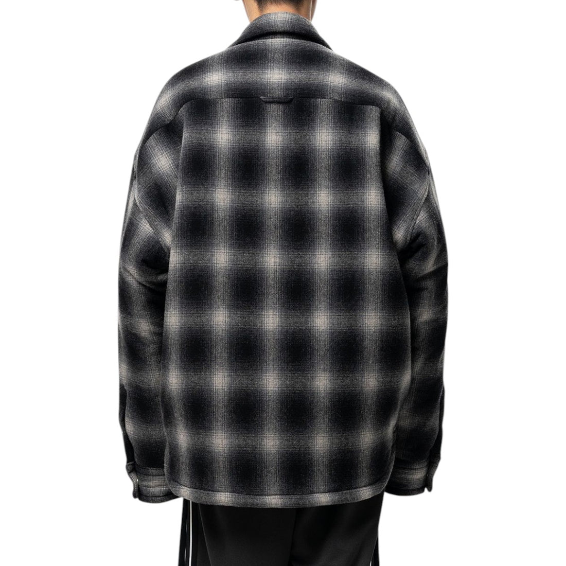 [MAISON MIHARA YASUHIRO]PUFFER CHECK SHIRT(J17SH185)