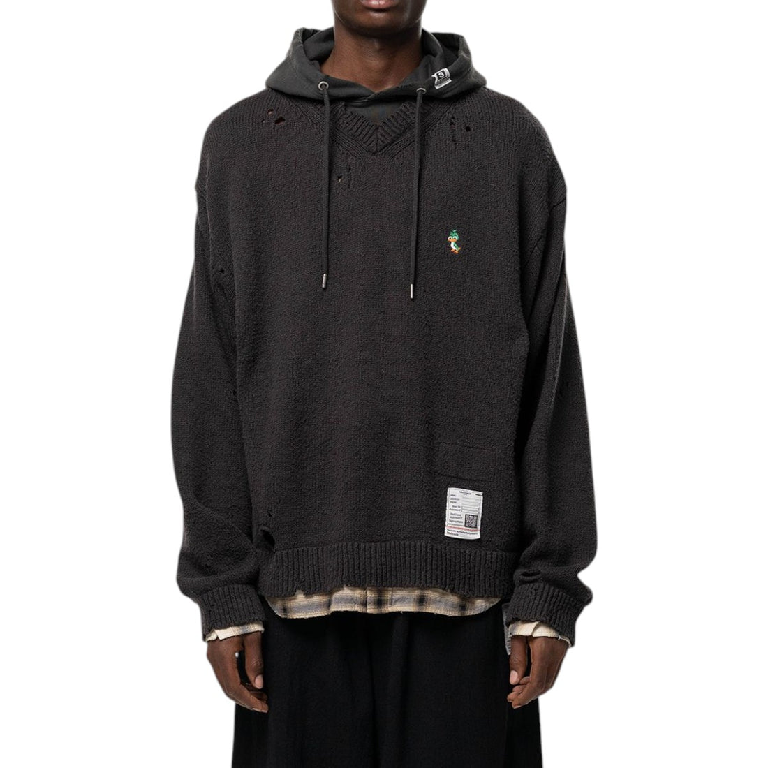 [MAISON MIHARA YASUHIRO]TRIPLE LAYERED SWEAT(J17HD741)