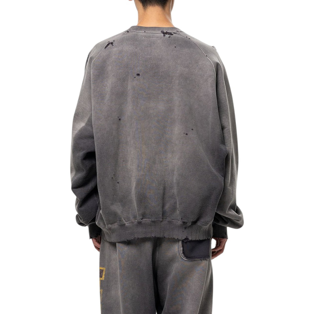 [MAISON MIHARA YASUHIRO]SUN FADED SWEAT PULL(J17PO723)