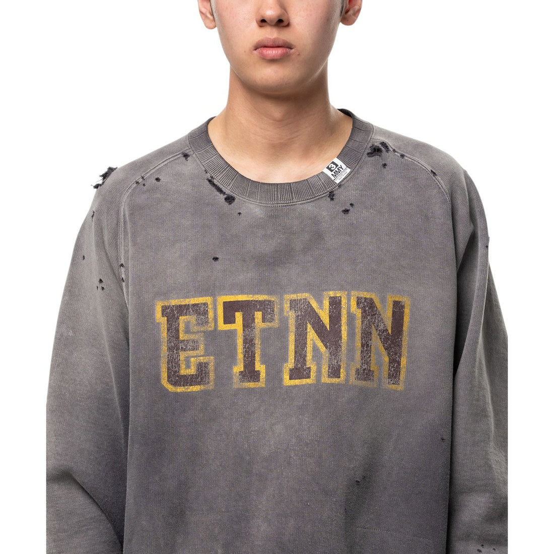 [MAISON MIHARA YASUHIRO]SUN FADED SWEAT PULL(J17PO723)