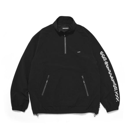 [GOD SELECTION XXX]HALF ZIP JACKET/BLACK(GX-S25-JK-02)