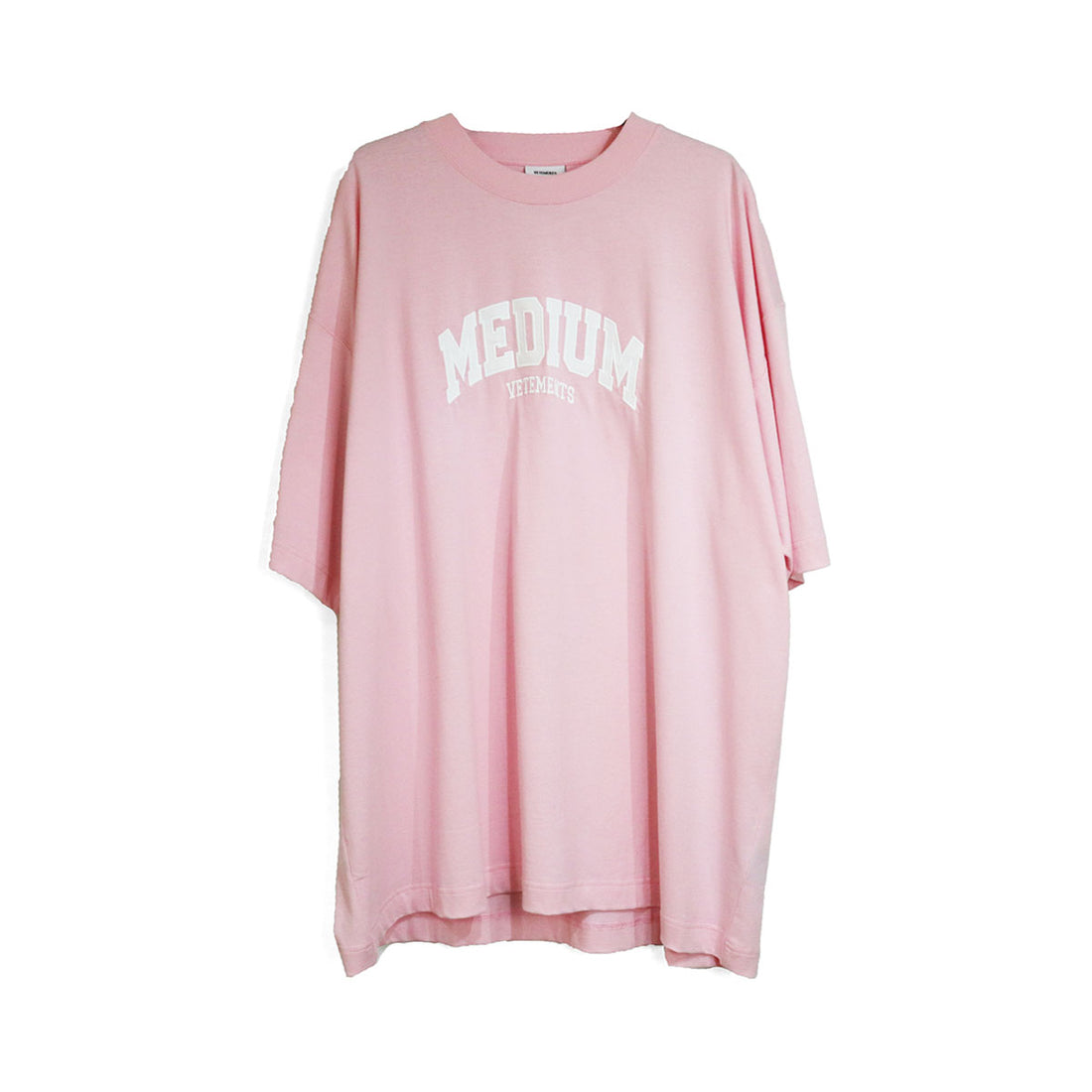 [VETEMENTS]MEDIUM T-SHIRT/PINK(UE63TR820)