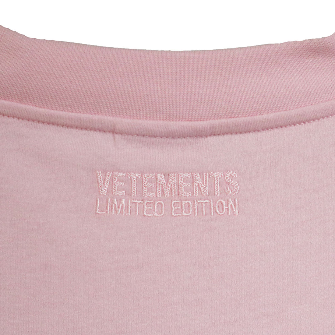 [VETEMENTS]MEDIUM T-SHIRT/PINK(UE63TR820)