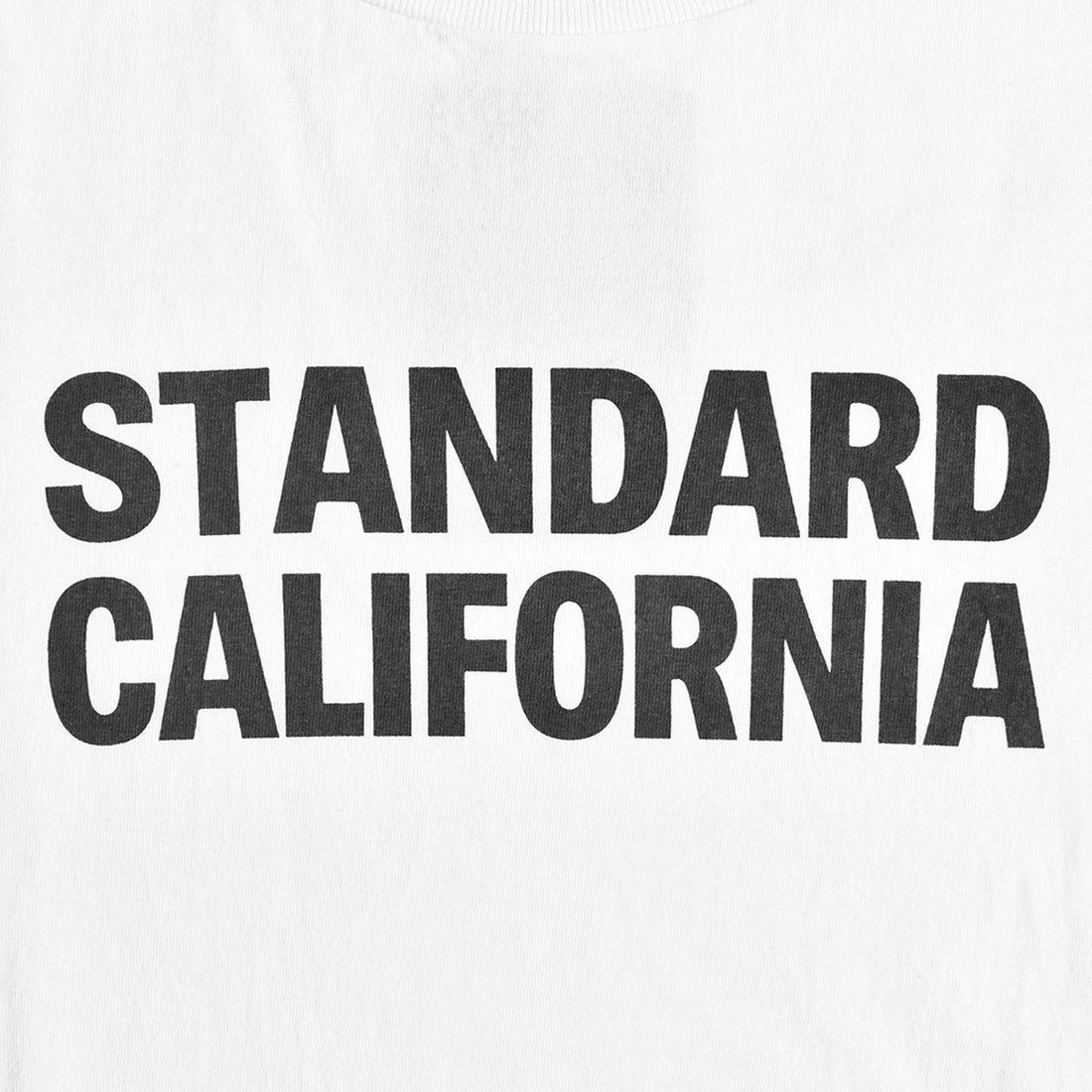 [STANDARD CALIFORNIA]SD US Cotton Logo T/WHITE(TSOAU080)