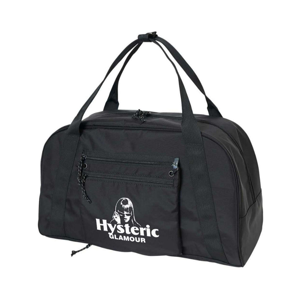 HYSTERIC GLAMOUR]LOOKING AT YOU 2WAYボストンバッグ/BLACK(02232QB02 