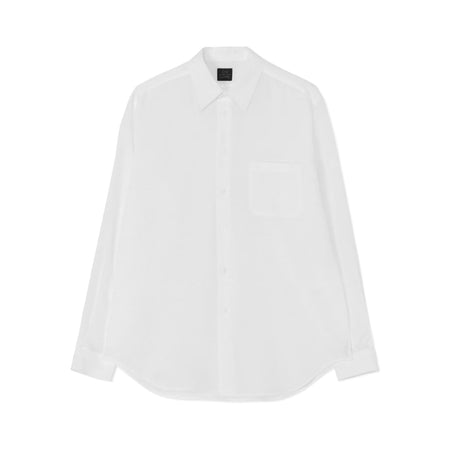 [yohji yamamoto]COSTUME D'HOMME POPLIN CLASSIC SHIRT/WHITE(HJ-B83-250)
