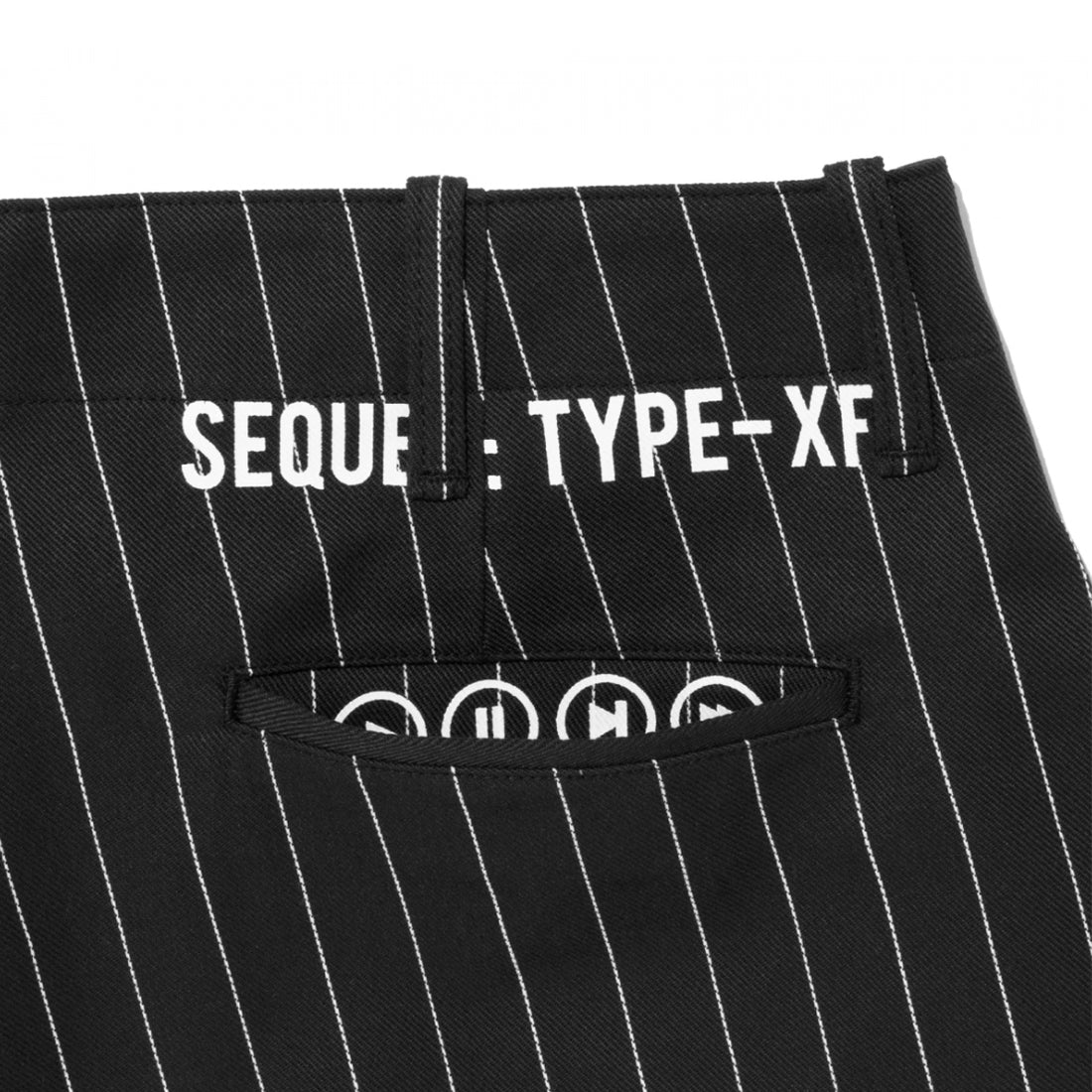 [SEQUEL]CHINO PANTS(TYPE-XF)/BLACK(SQ-23SS-PT-04)