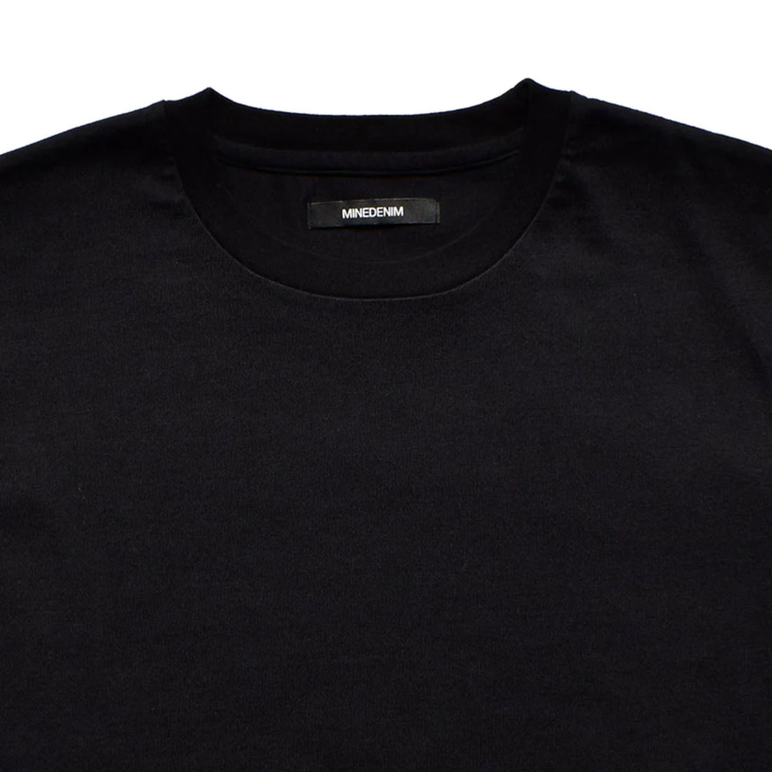 [MINEDENIM]Fire Pattern L/S T-Shirt/BLACK(2308-6005)
