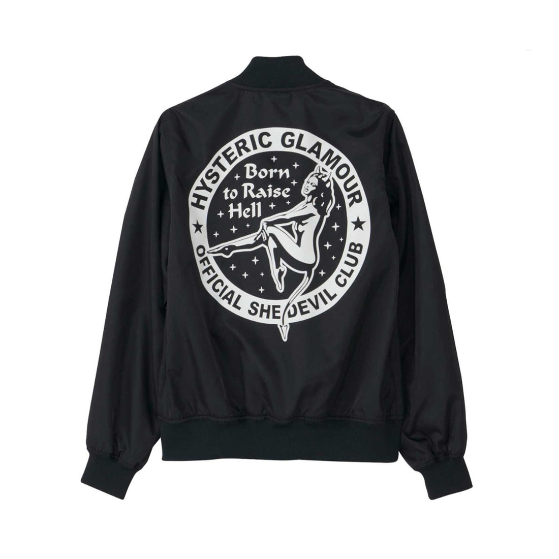 [HYSTERIC GLAMOUR WOMENS]BORN TO RAISE HELL/BLACK(01233AB04)