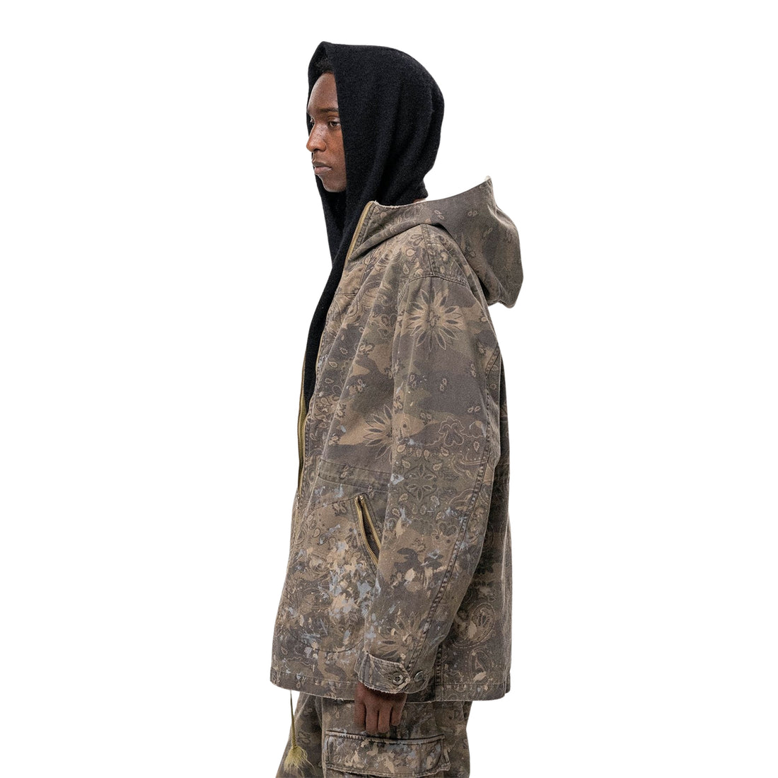 [KAMIYA] C4LA × KAMIYA Hooded Stole (G17AC303)
