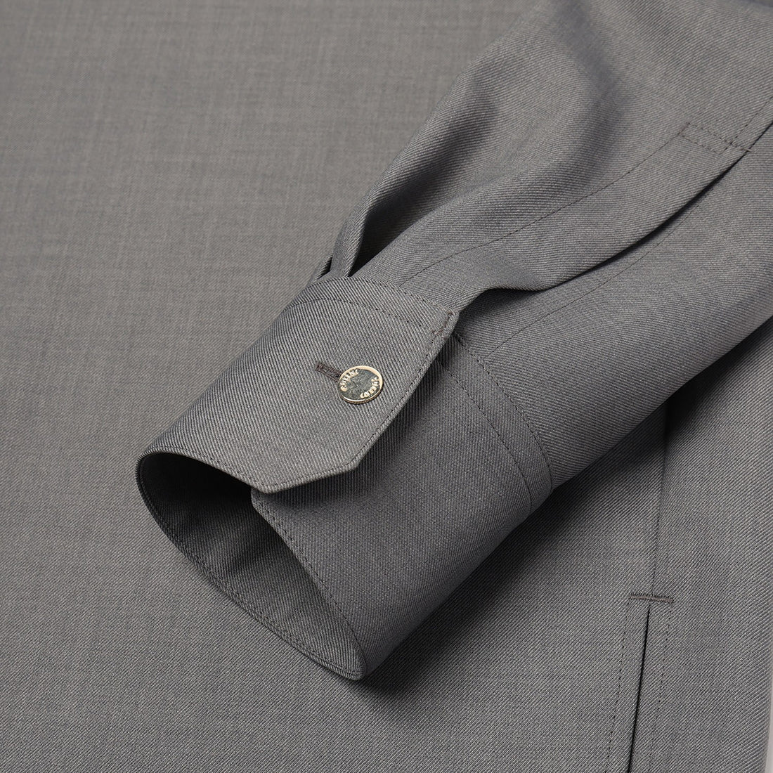 [CULLNI] Dry Gabardine Skipper Collar Long Sleeve Shirt (26-AW-004)
