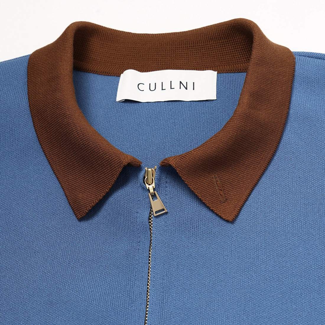 [CULLNI] Orgasnic Cotton Smooth Knit Big Pocket Zip Jacket (26-AW-038)