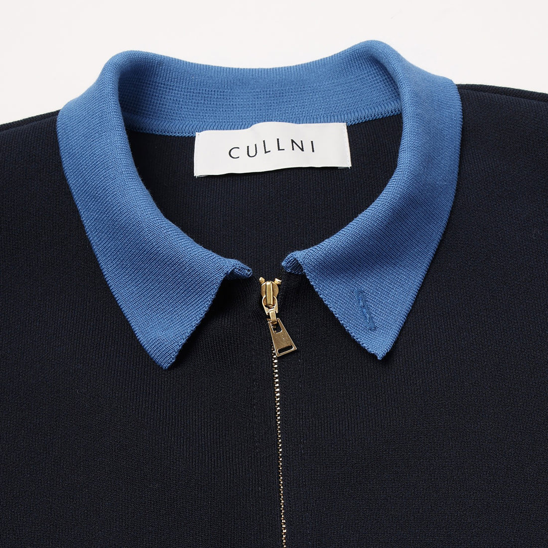 [CULLNI] Orgasnic Cotton Smooth Knit Big Pocket Zip Jacket (26-AW-038)