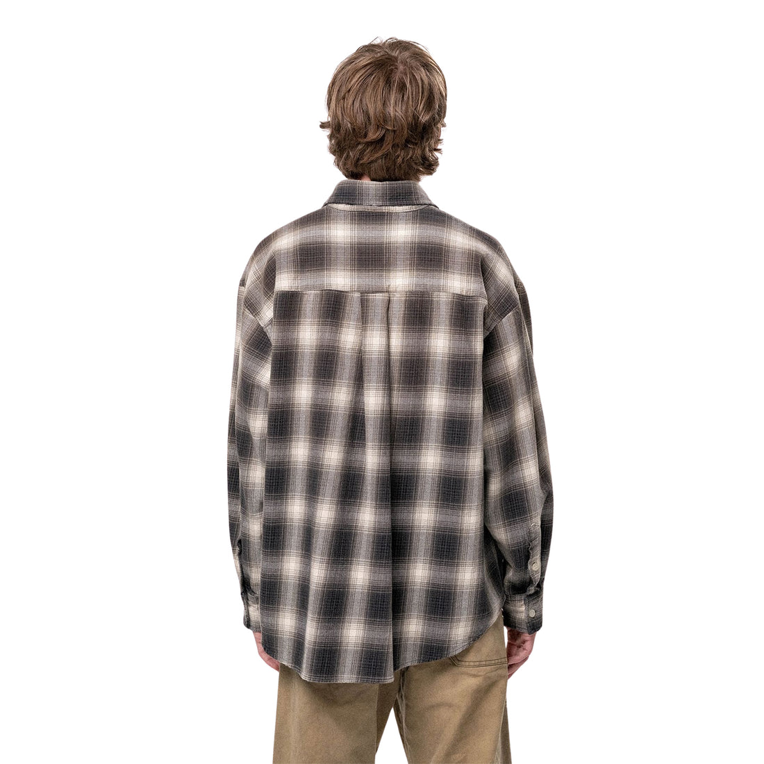 [KAMIYA] OG Check Sun Faded B/D Shirt (G17SH040)