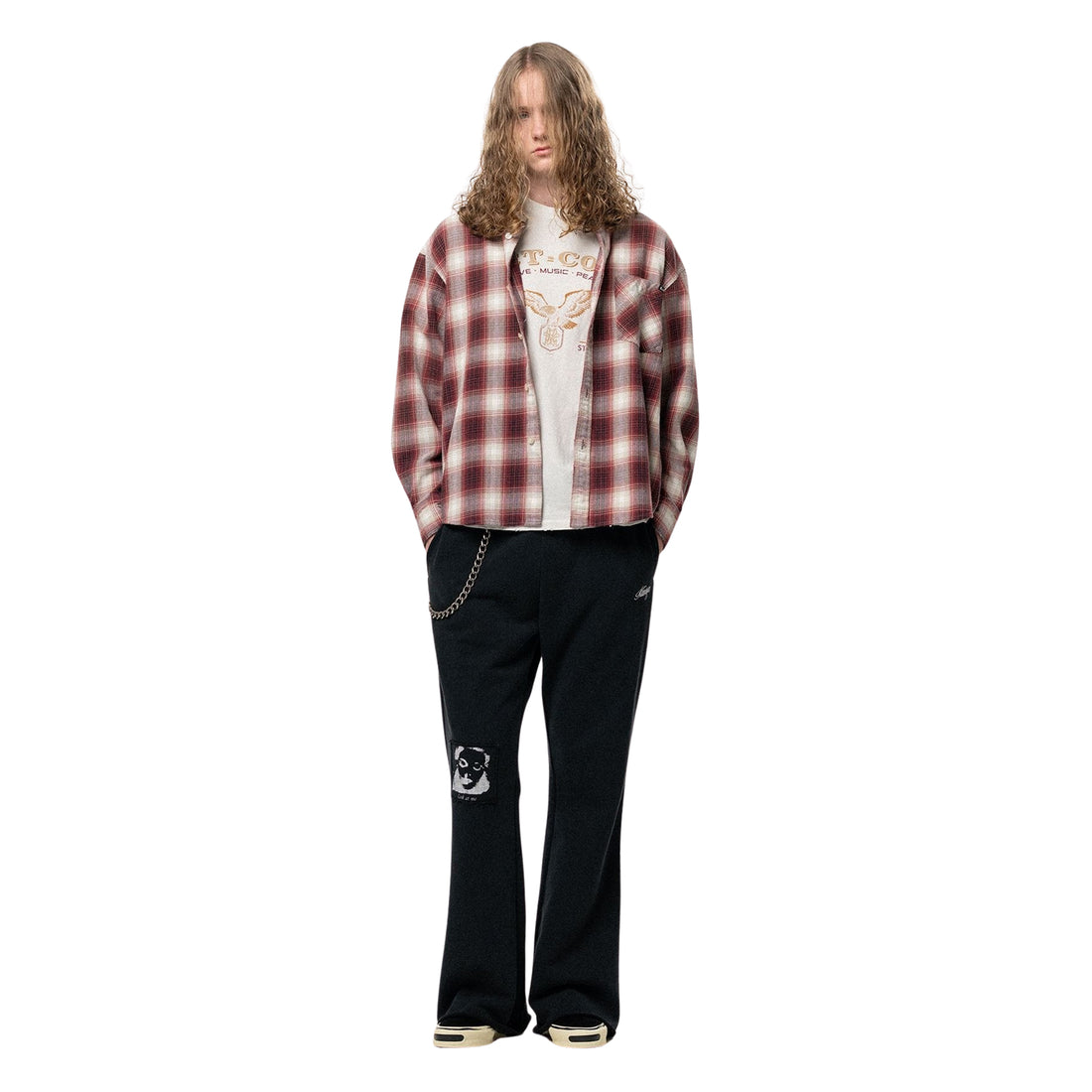 [KAMIYA] OG Check Sun Faded B/D Shirt (G17SH040)