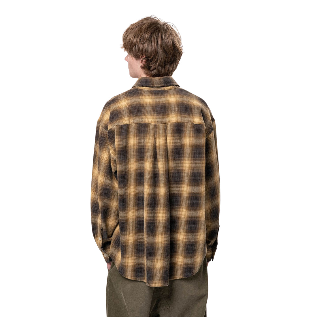 [KAMIYA] OG Check Sun Faded B/D Shirt (G17SH040)
