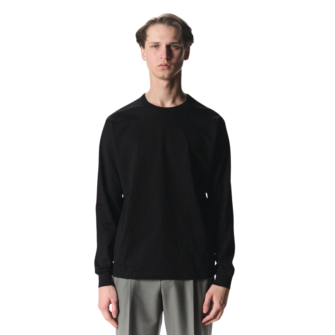 [MARKAWARE] オーガニックGIZA 60/3天竺 サバイバルクロス® / L/SリラックスフィットTee (A26C05CS02C)