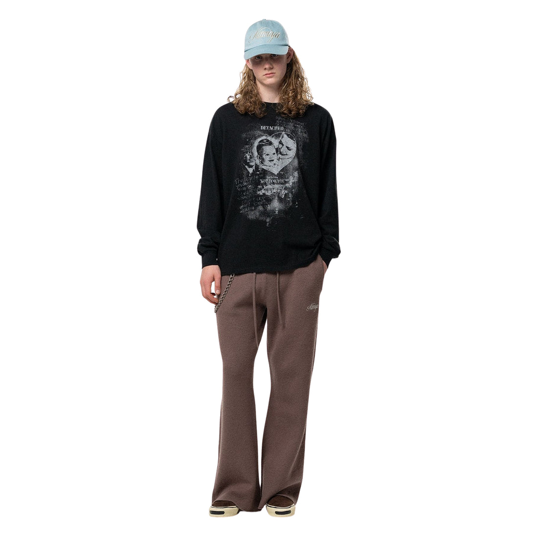 [KAMIYA] "DETACHED" L/S T-shirt (G17LT108)