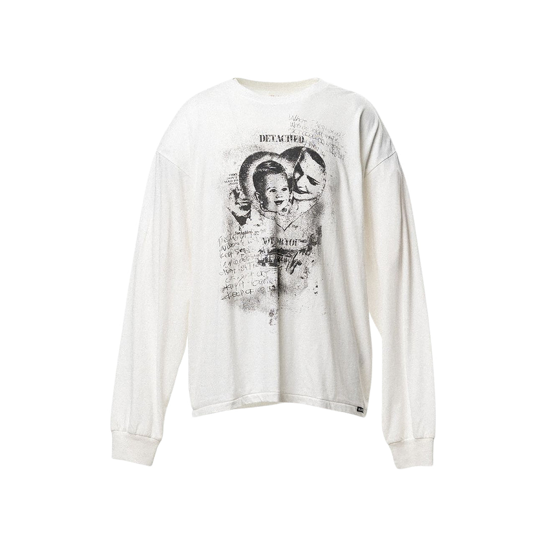 [KAMIYA] "DETACHED" L/S T-shirt (G17LT108)