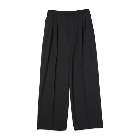 [CULLNI] Double Satin Decorative 3Tuck Wide Pants (26-AW-017)