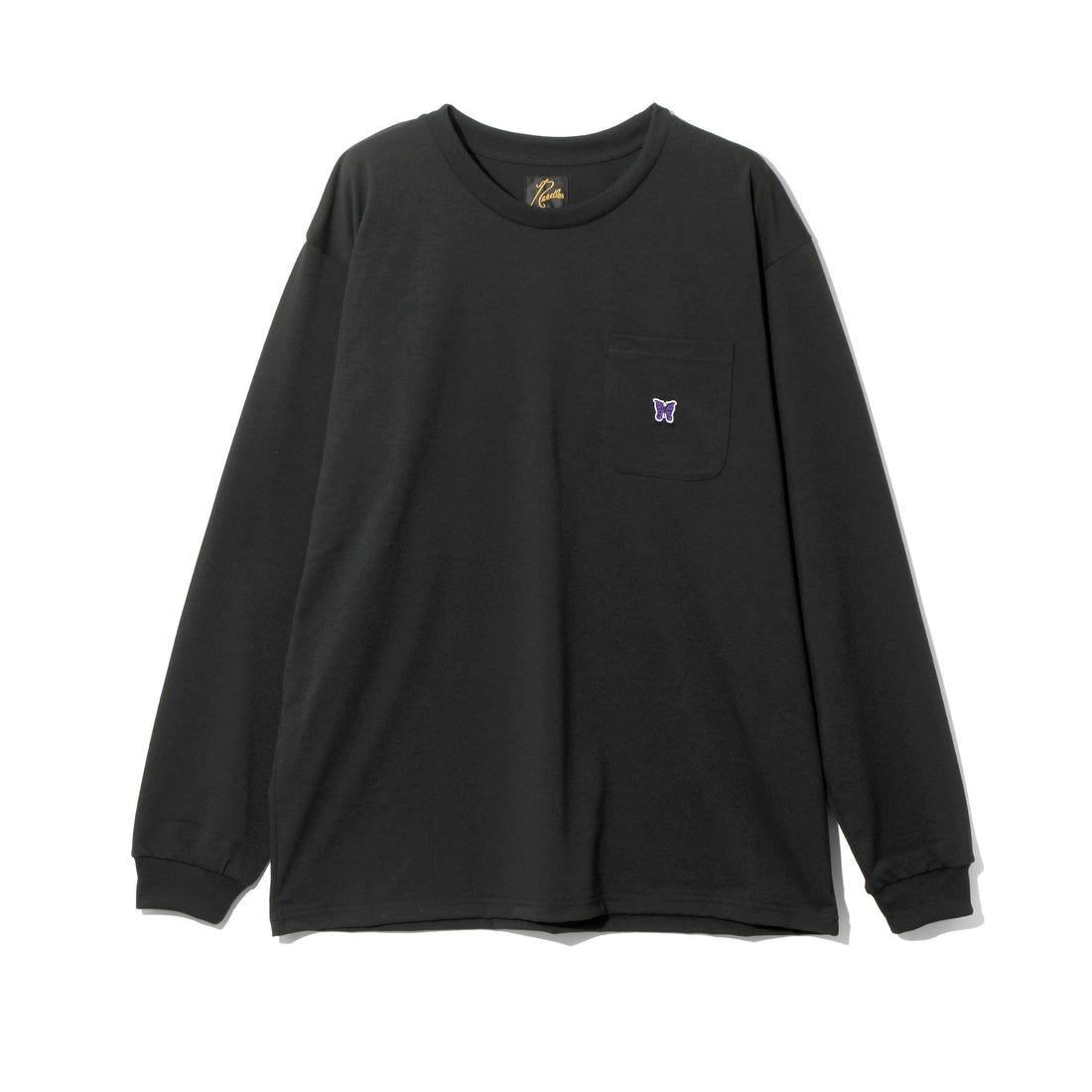 [NEEDLES] L/S Crew Neck Tee - Poly Jersey (TY401A)