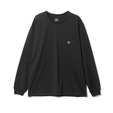 [NEEDLES] L/S Crew Neck Tee - Poly Jersey (TY401A)