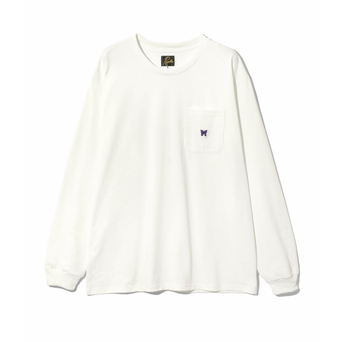 [NEEDLES] L/S Crew Neck Tee - Poly Jersey (TY401A)