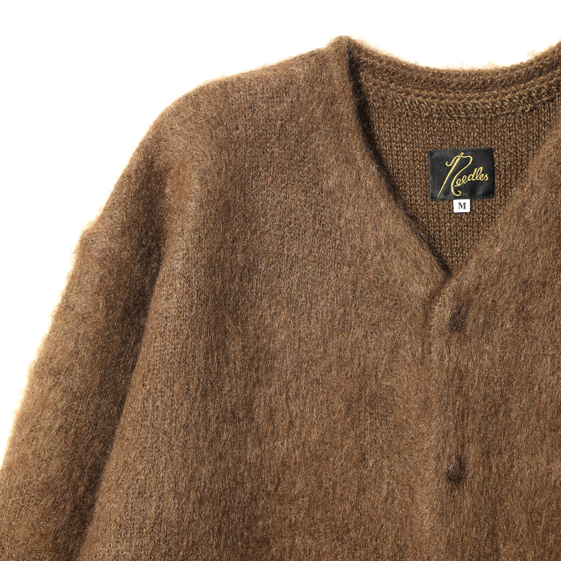[NEEDLES] Mohair Crew Neck Cardigan - Solid (TY415C)