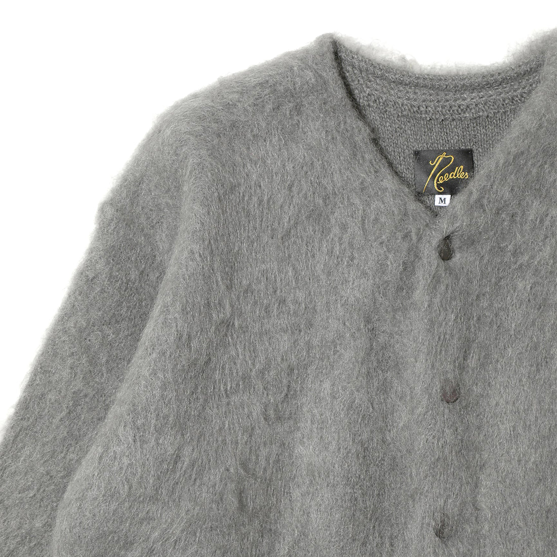 [NEEDLES] Mohair Crew Neck Cardigan - Solid (TY415C)