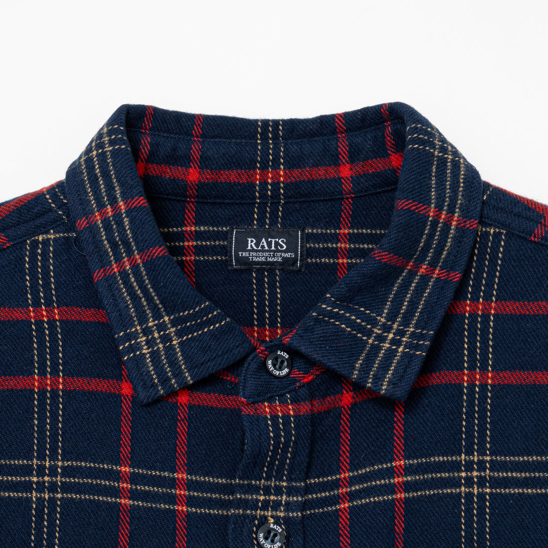 [RATS] COTTON FLANNEL CHECK SHIRT (26'RS-0905)